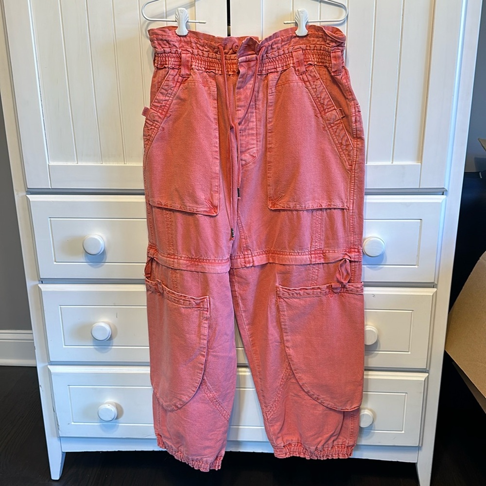 FREE PEOPLE WIND DRIFT CONVERTIBLE PANTS SHORTS NWOT